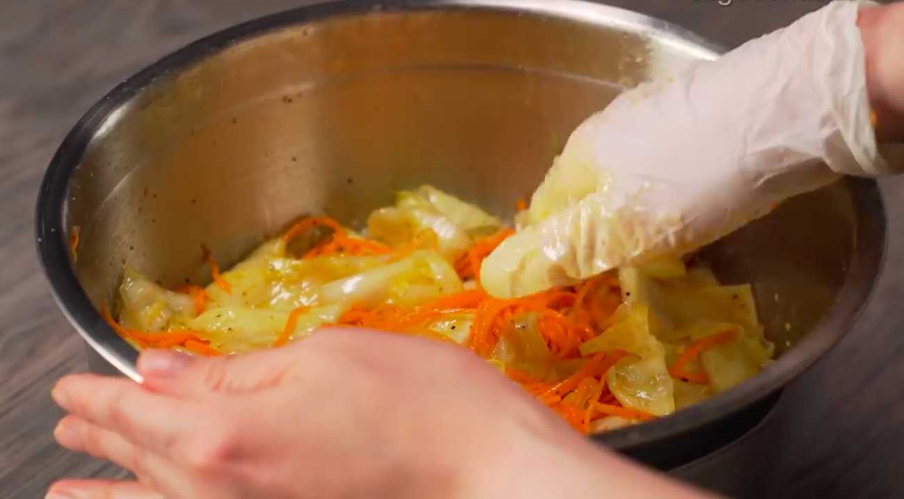 Chou coréen - Étape 9