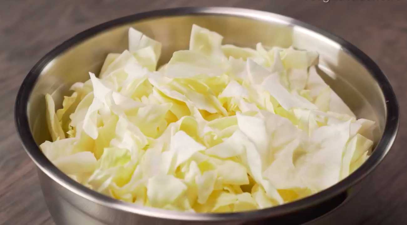 Chou coréen - Étape 1