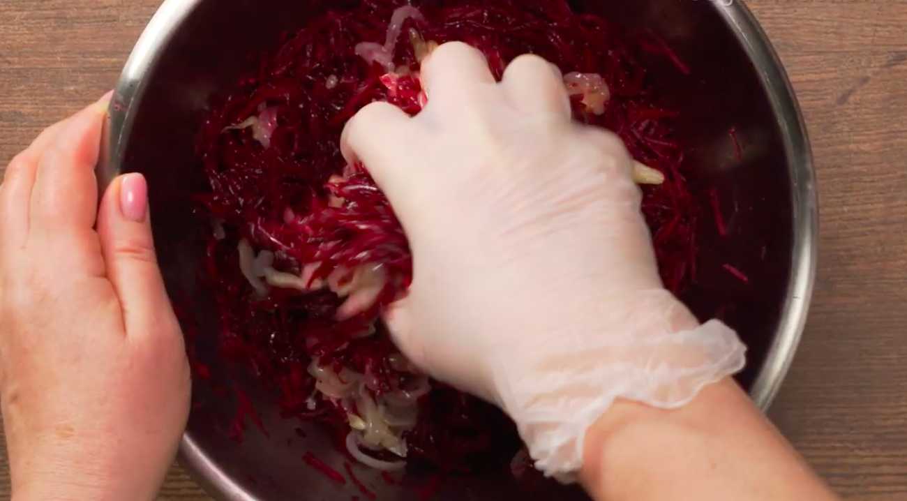 Betterave coréenne - Étape 5