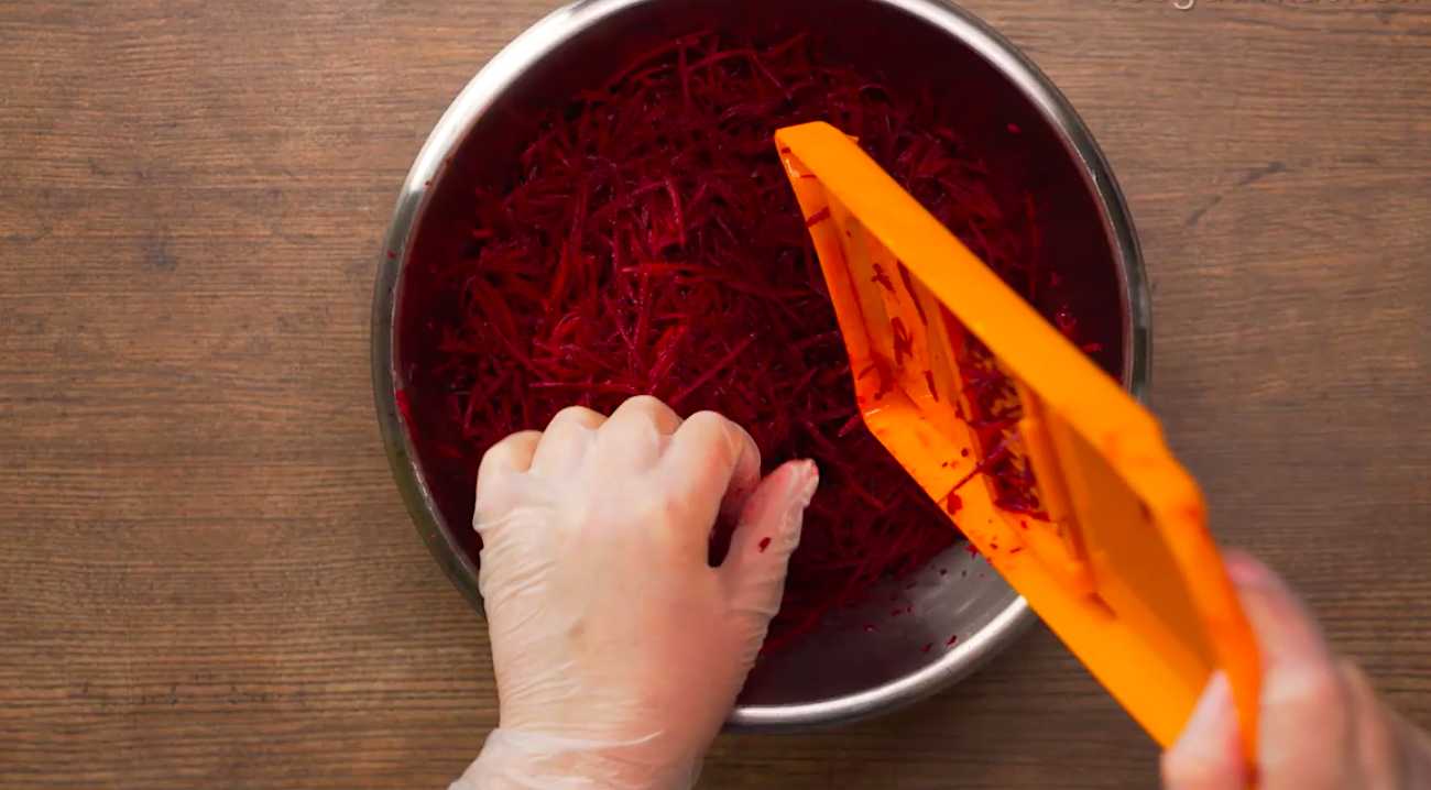 Betterave coréenne - Étape 1