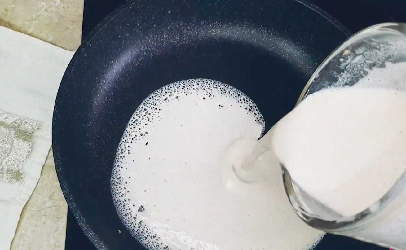 Crêpes à la farine de riz - Étape 7