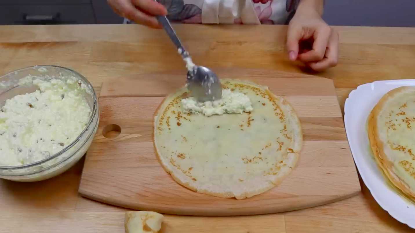 Crêpes au fromage blanc - Étape 15