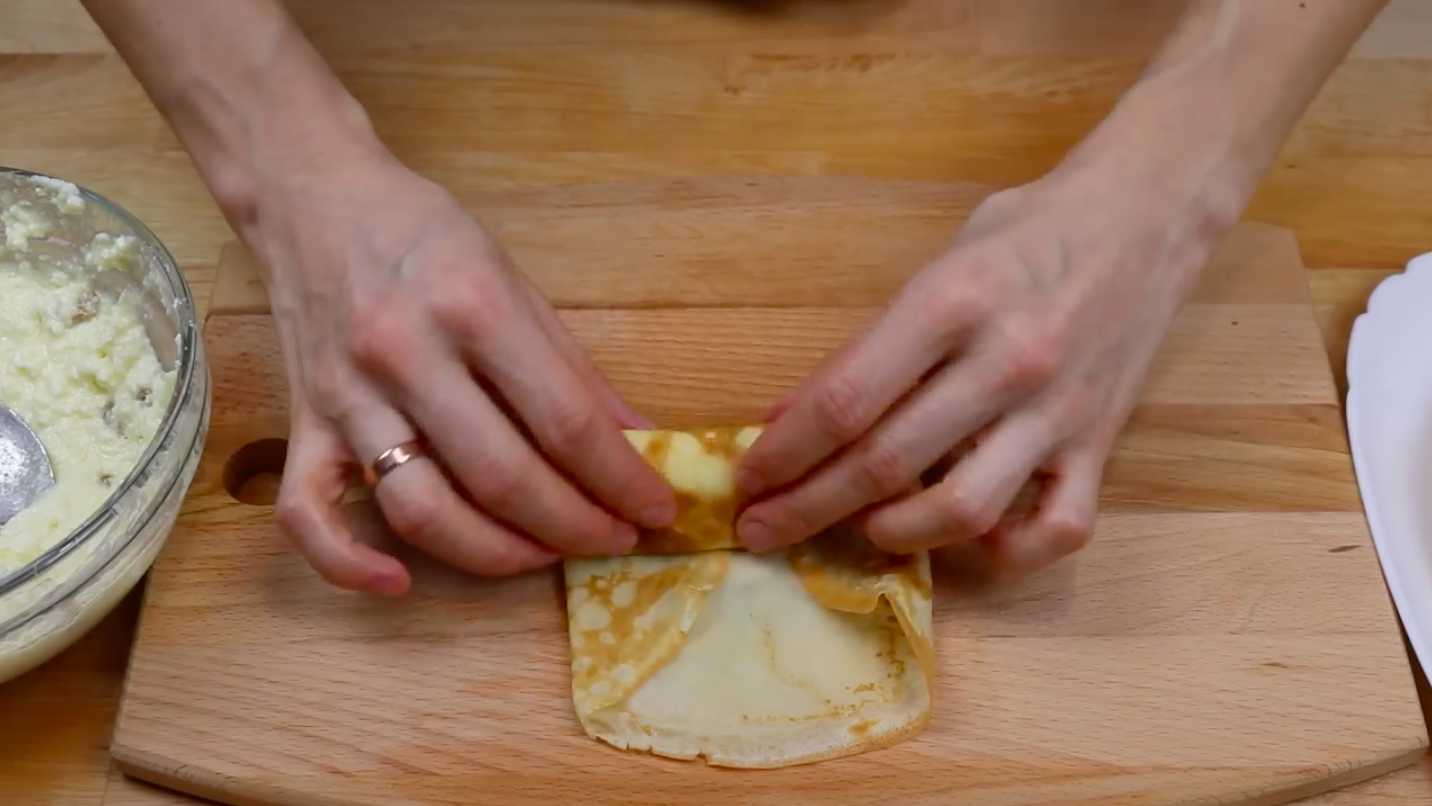 Crêpes au fromage blanc - Étape 16