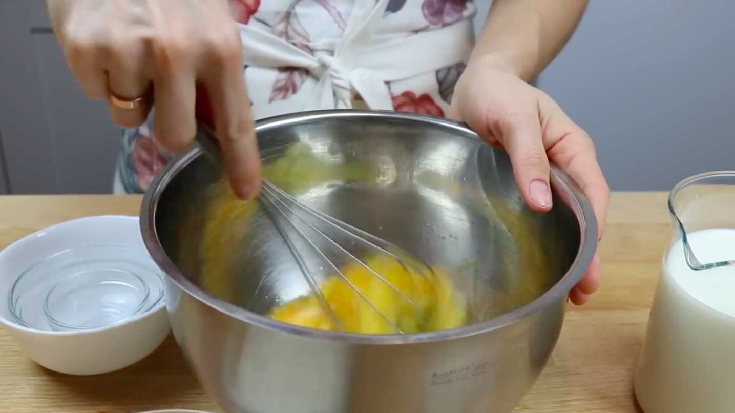 Crêpes au fromage blanc - Étape 2