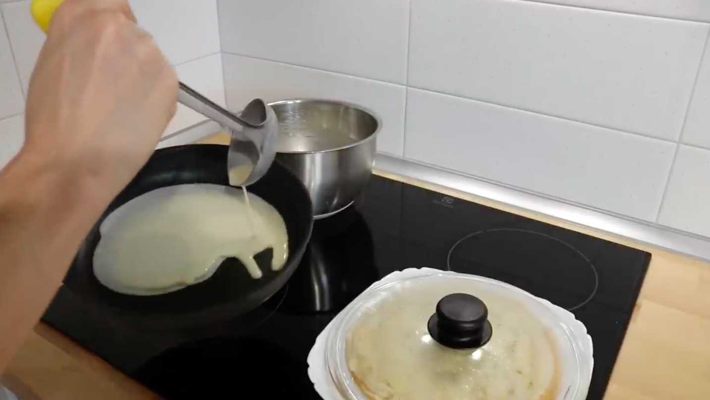 Crêpes au fromage blanc - Étape 7