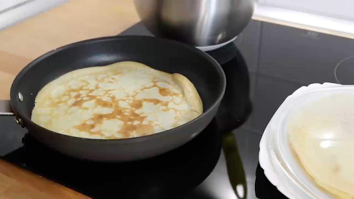 Crêpes au fromage blanc - Étape 8