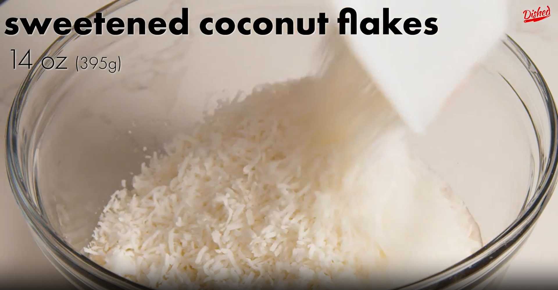 Nids de noix de coco - Étape 4