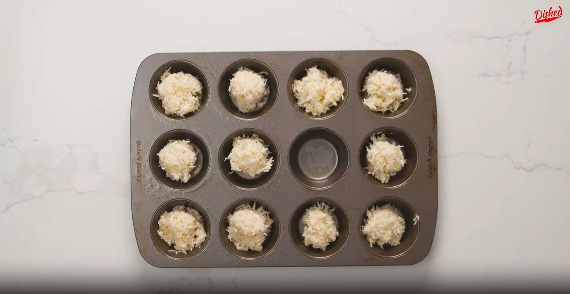 Nids de noix de coco - Étape 5