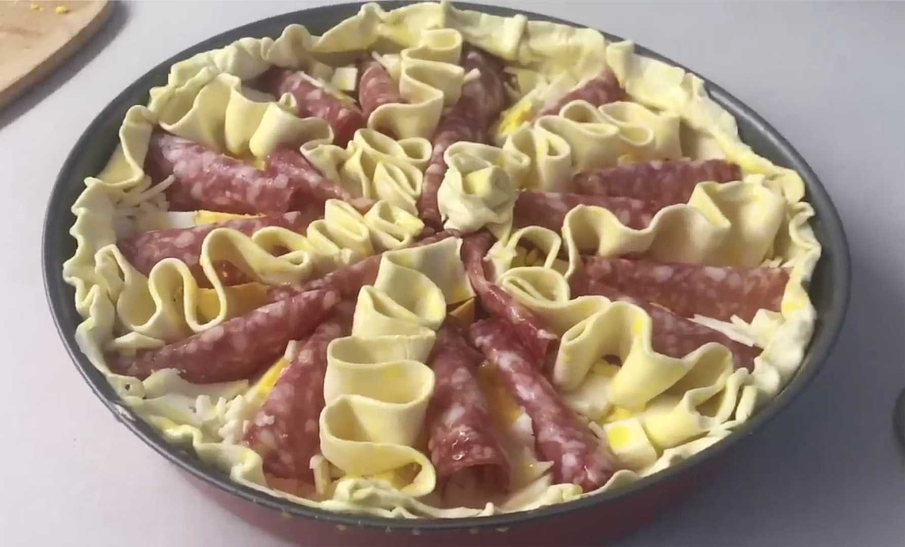 Tarte rustique de Pâques Pasqualina - Étape 16