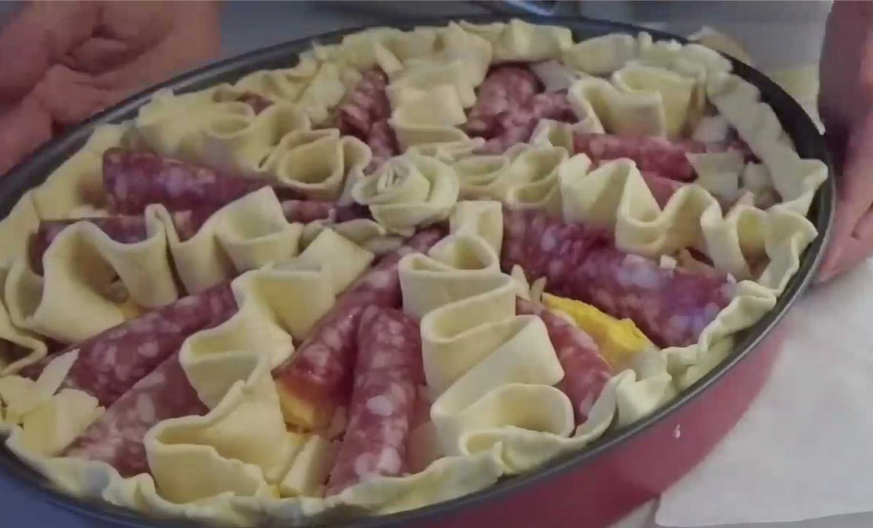 Tarte rustique de Pâques Pasqualina - Étape 14