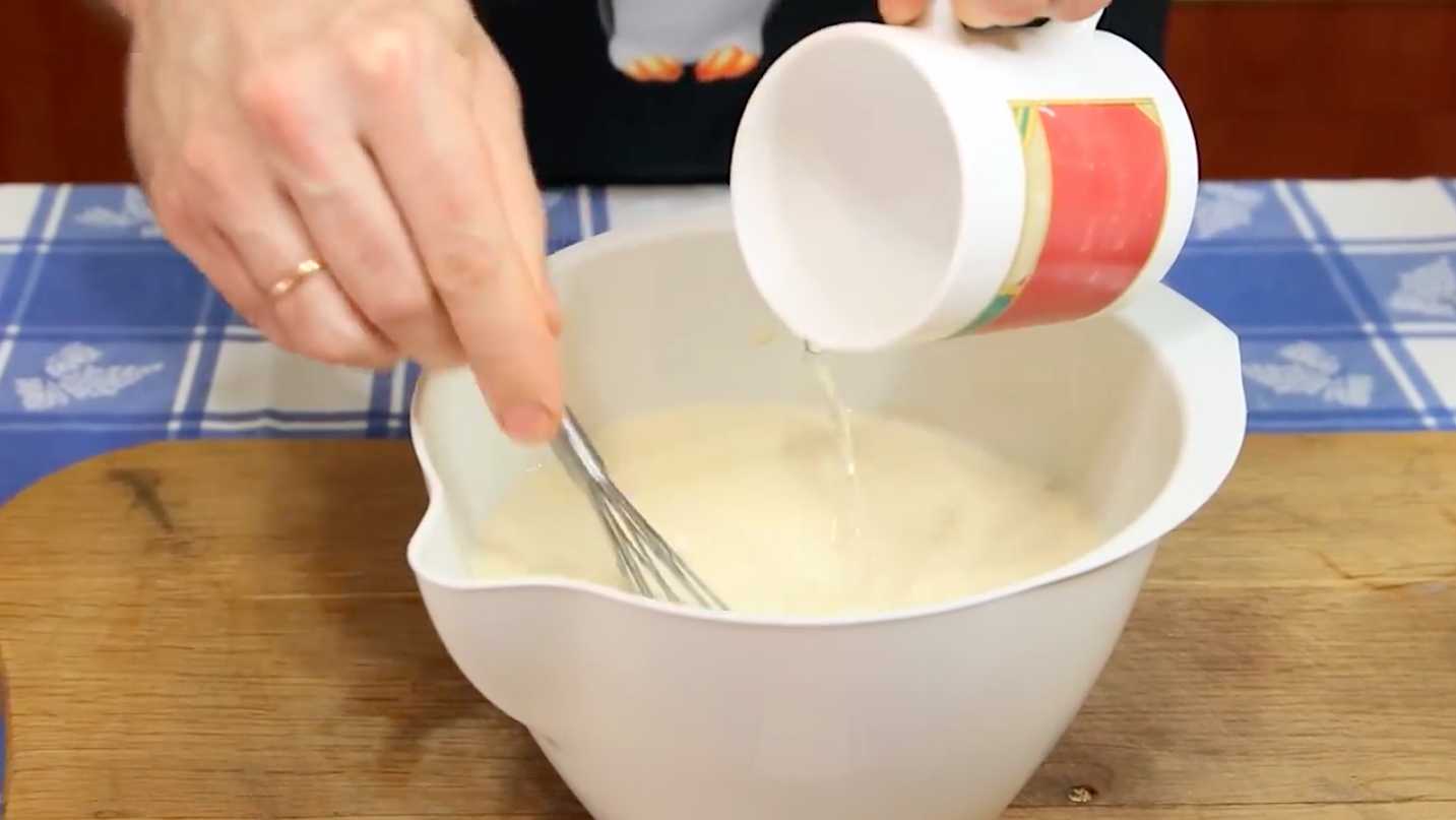 Crêpes russes au lait - Étape 6