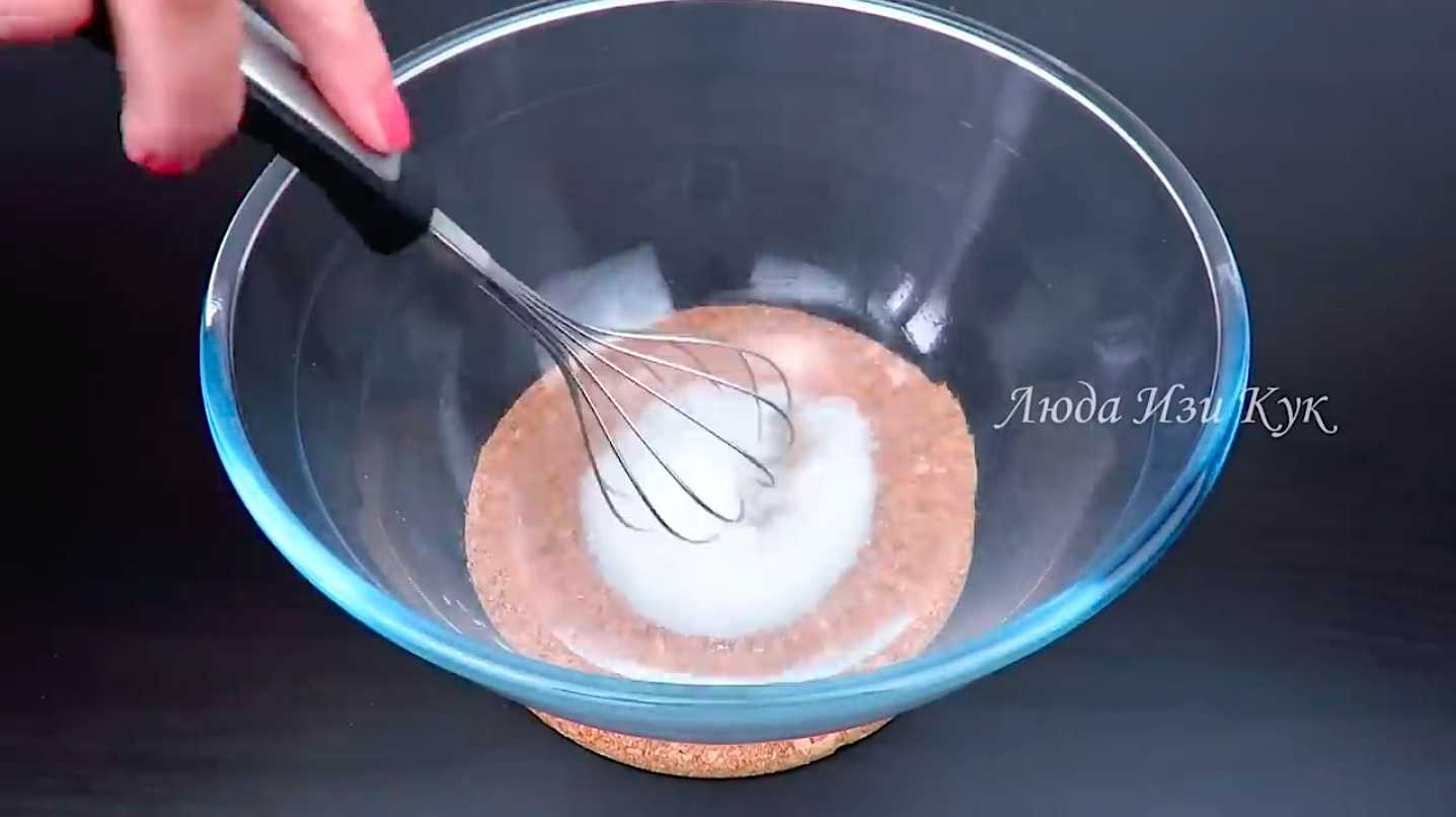 Crêpes sans œufs à l'eau - Étape 1