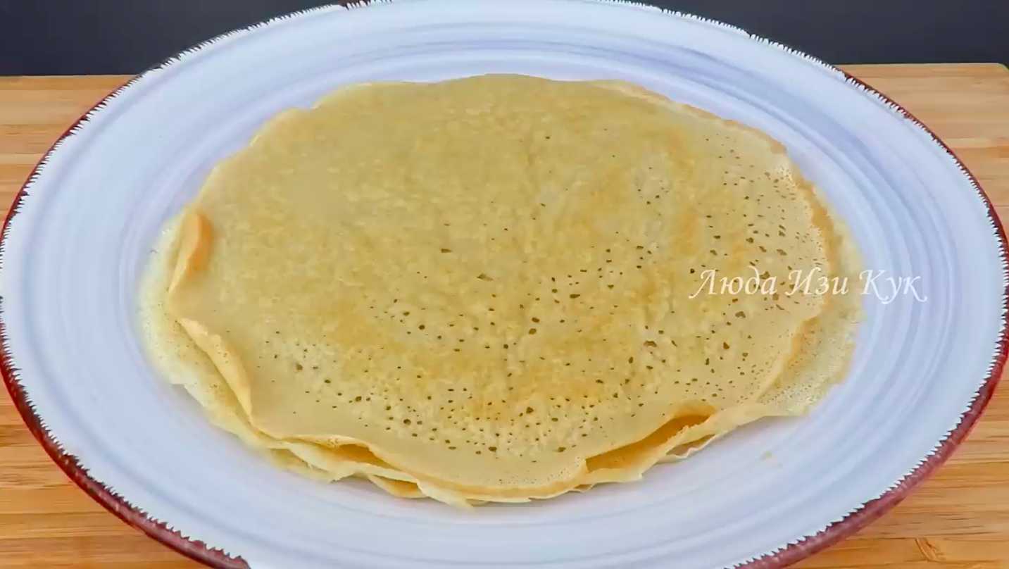Crêpes sans œufs à l'eau - Étape 12