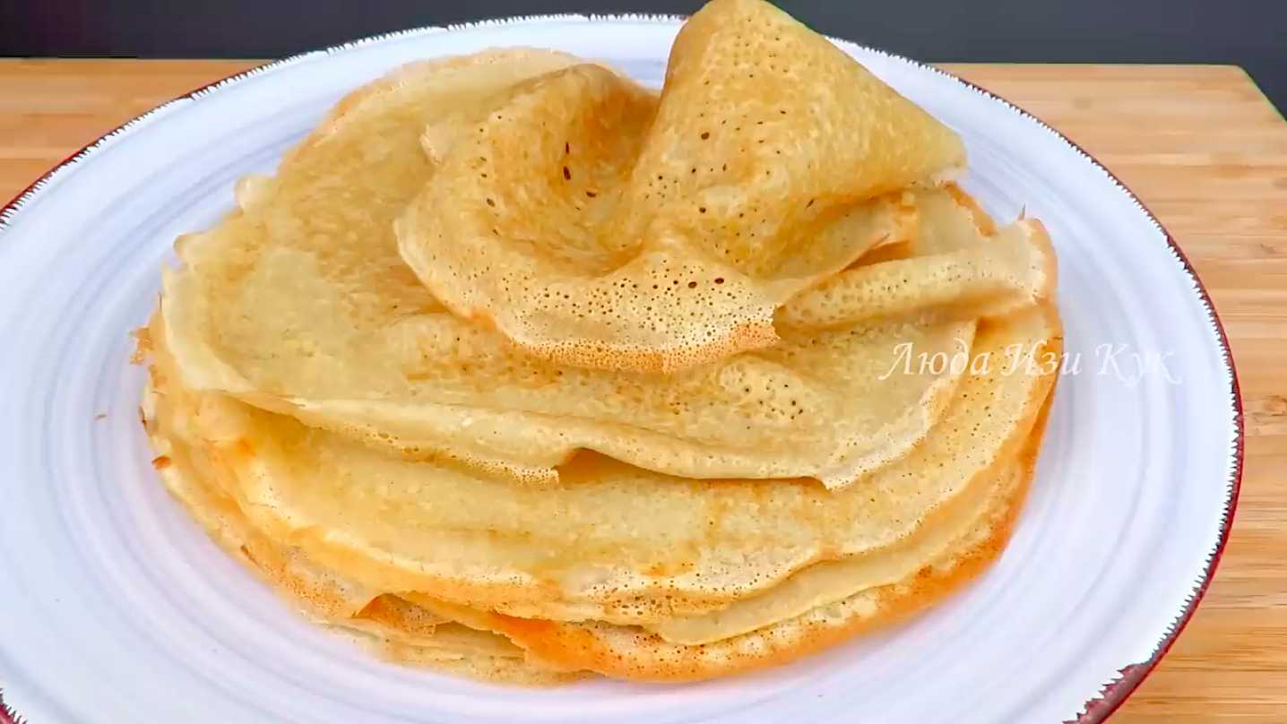Crêpes sans œufs à l'eau - Étape 13