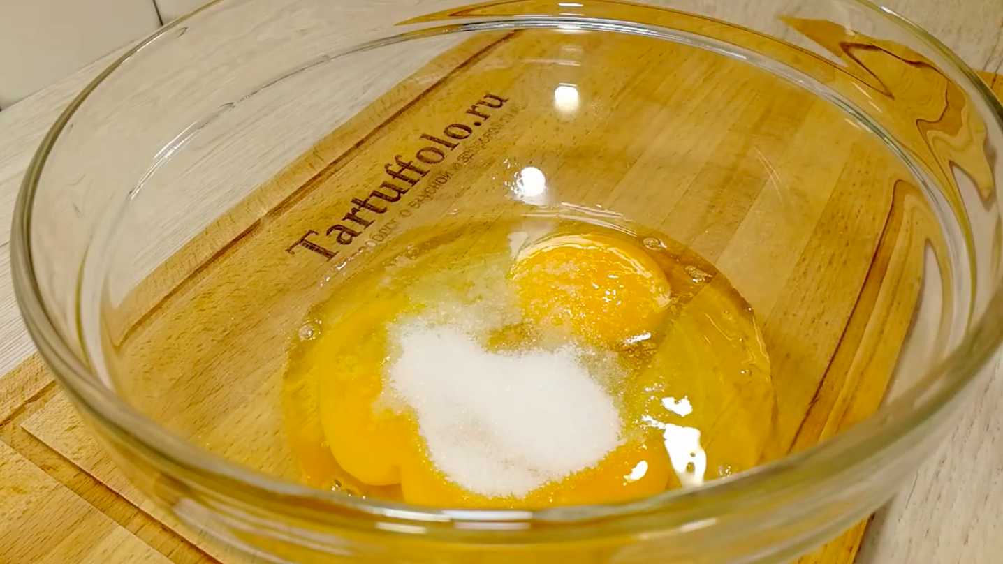 Crêpes sans farine - Étape 1