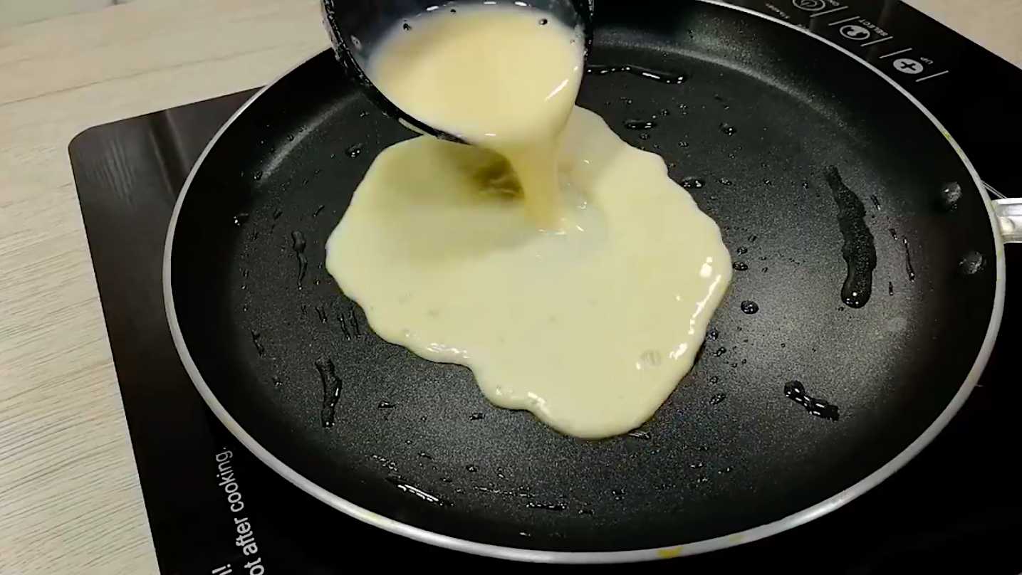 Crêpes sans farine - Étape 8