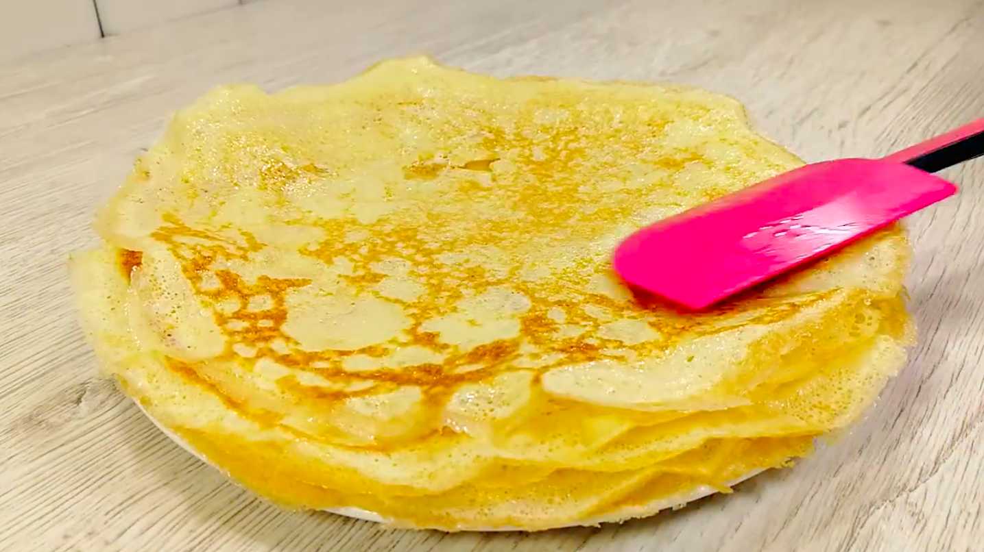 Crêpes sans farine - Étape 11