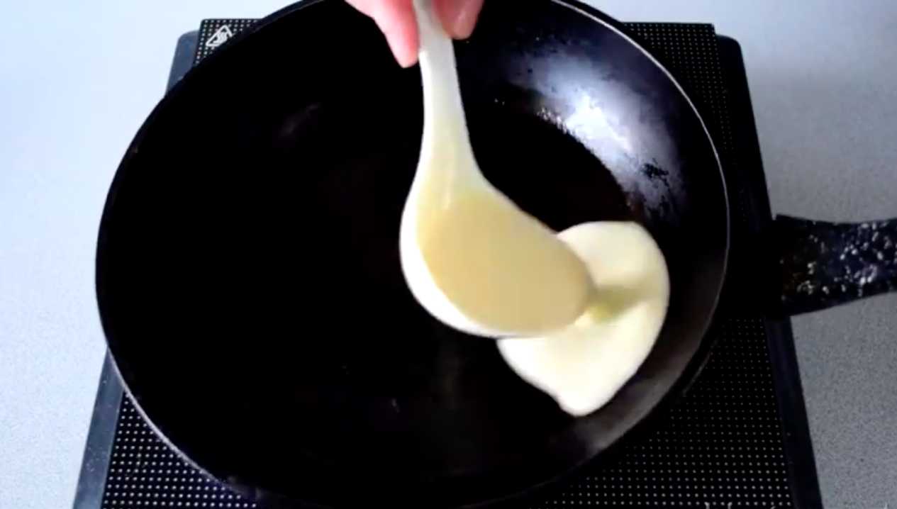 Crêpes au lait et à l'eau - Étape 8