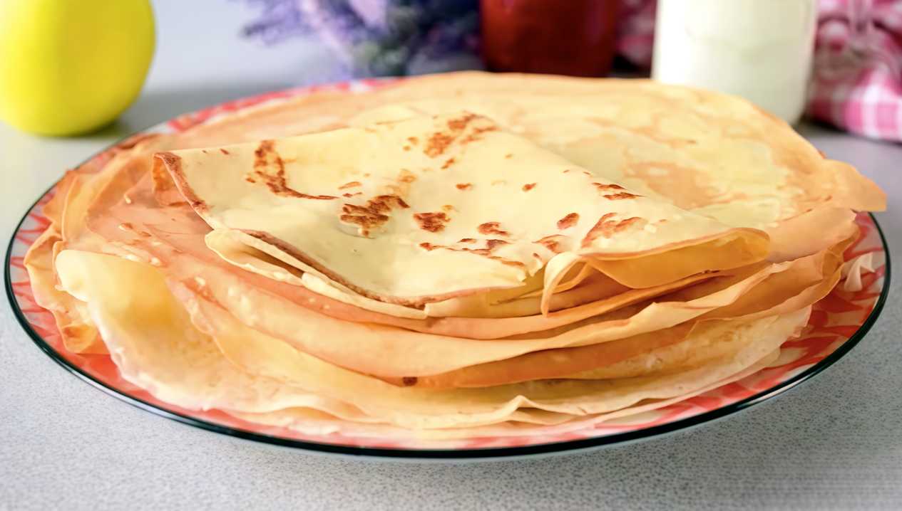 Crêpes au lait et à l'eau - Étape 11
