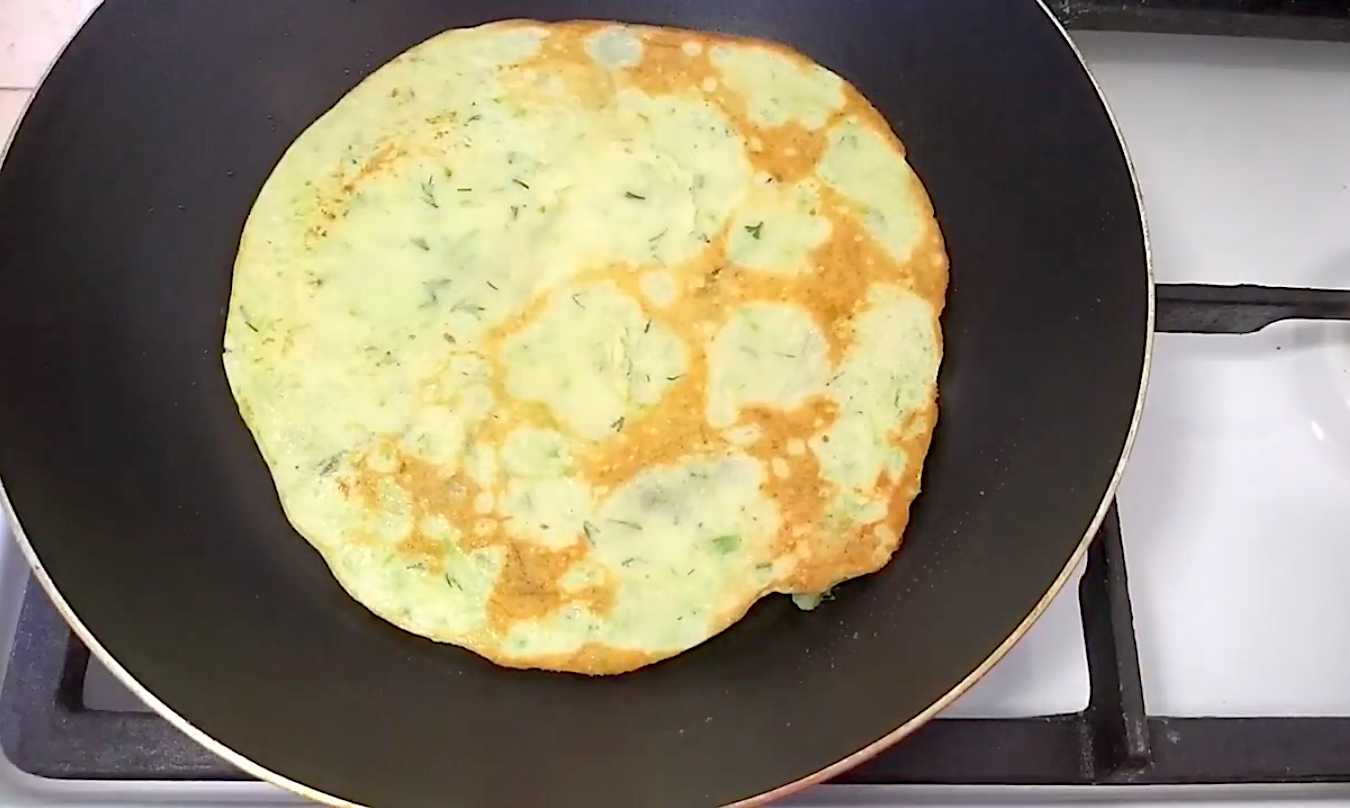 Crêpes de courgettes à la poêle - Étape 11