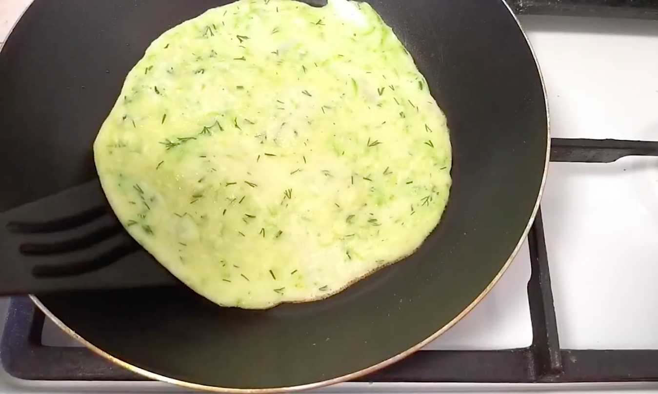 Crêpes de courgettes à la poêle - Étape 10