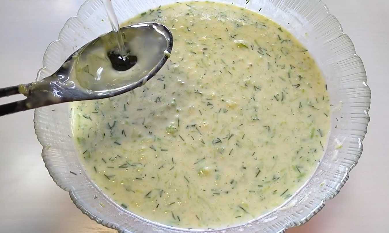 Crêpes de courgettes à la poêle - Étape 8