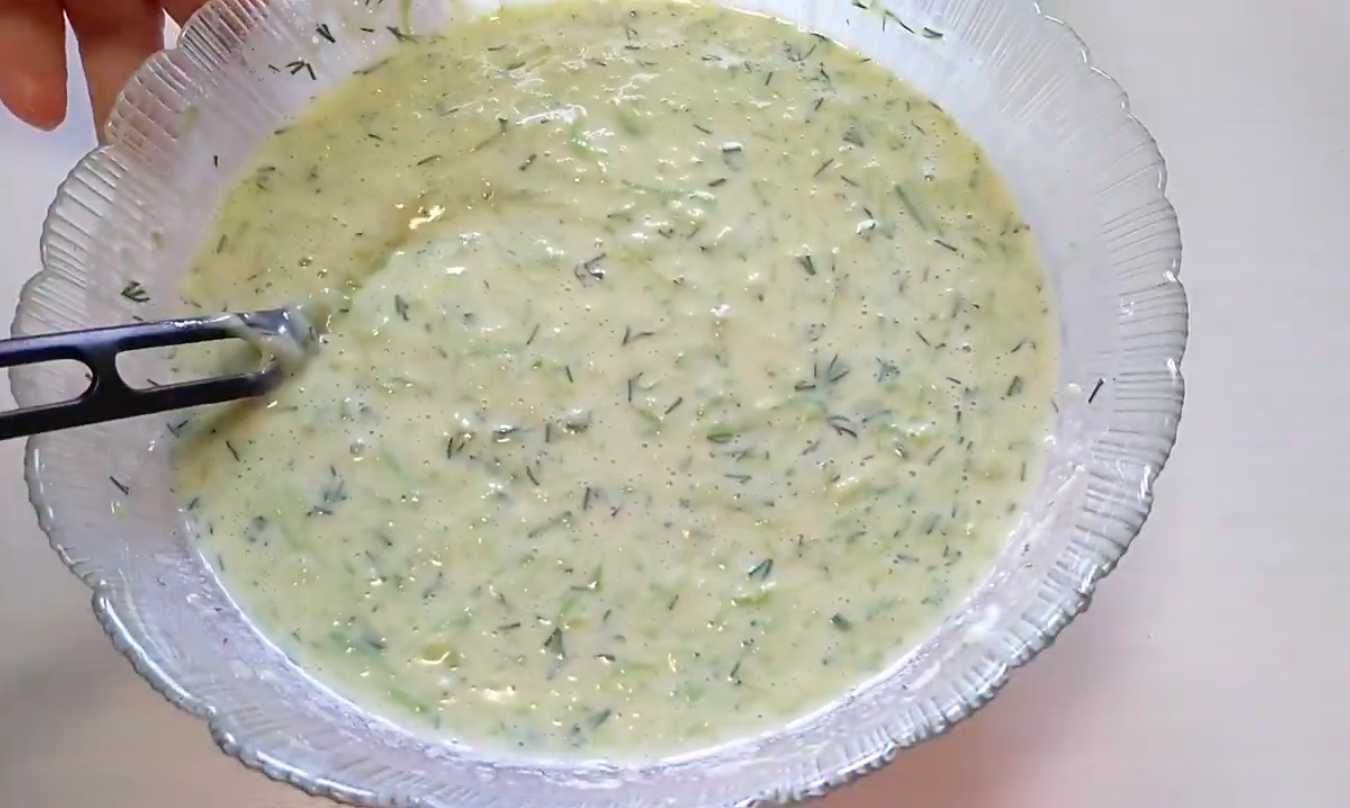 Crêpes de courgettes à la poêle - Étape 7