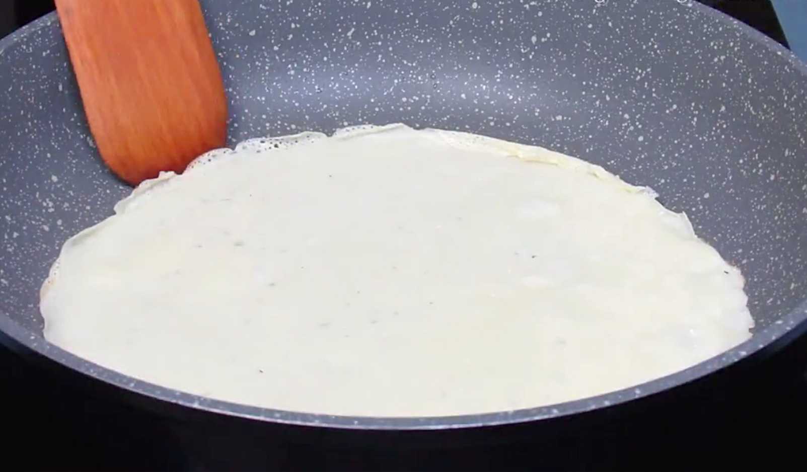 Crêpes aux champignons - Étape 10