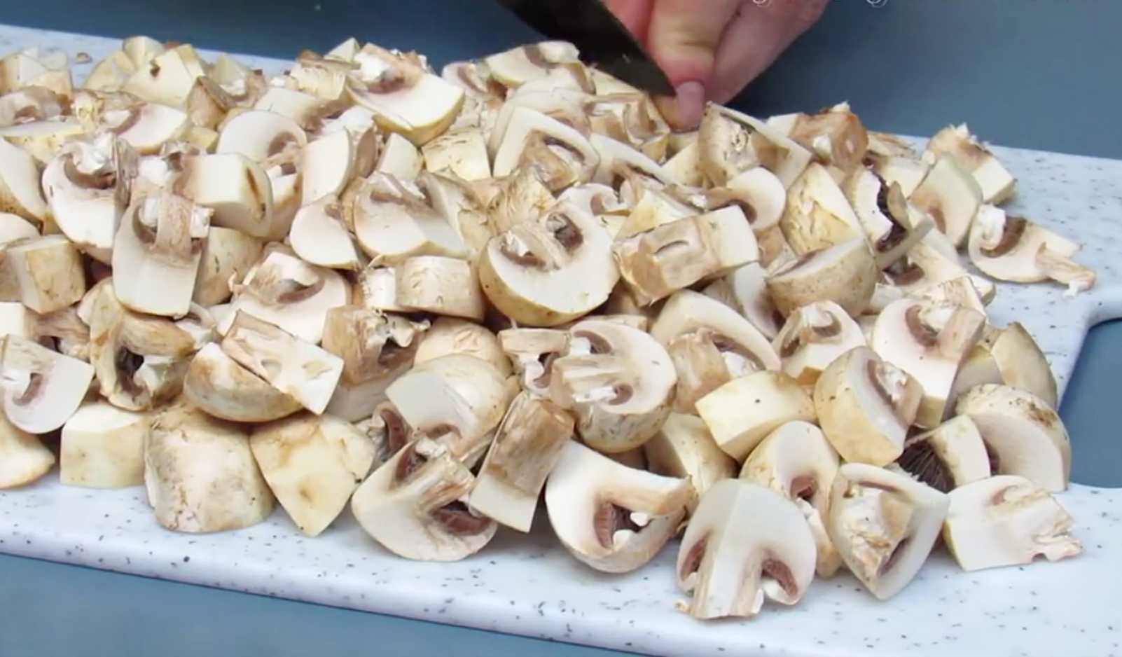 Crêpes aux champignons - Étape 15