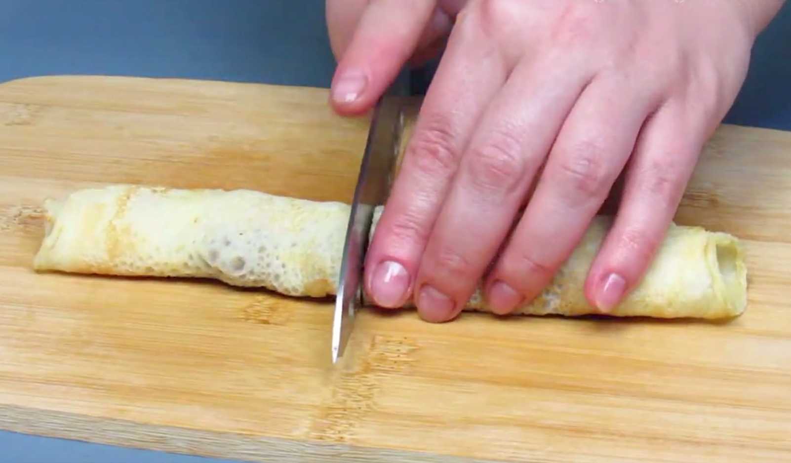 Crêpes aux champignons - Étape 20