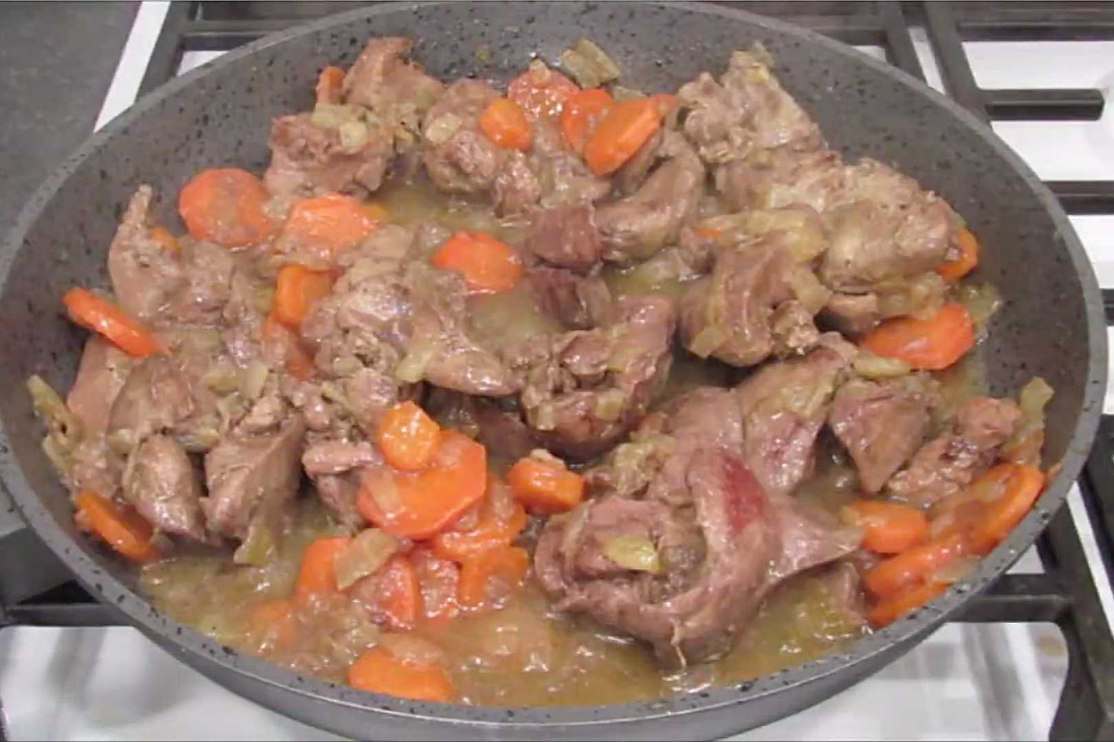 Crêpes au foie de poulet - Étape 4