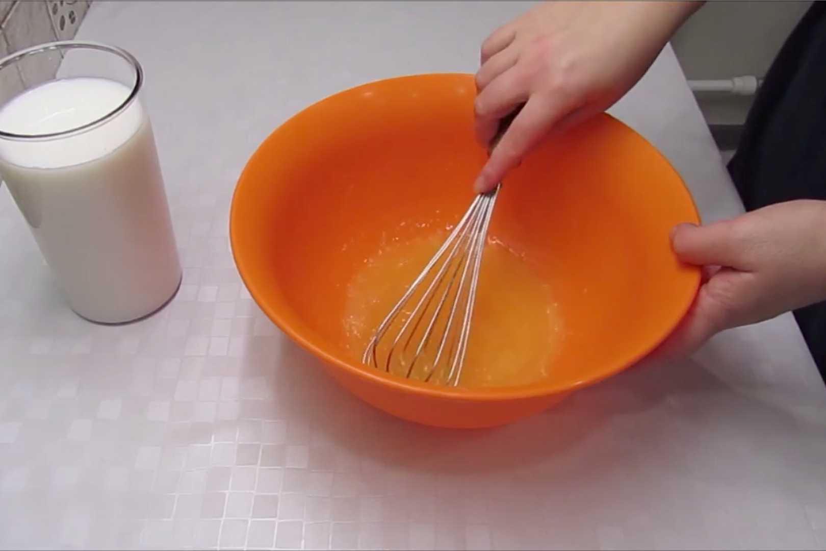 Crêpes au foie de poulet - Étape 6