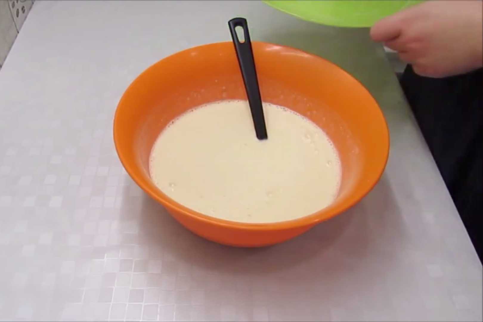 Crêpes au foie de poulet - Étape 12