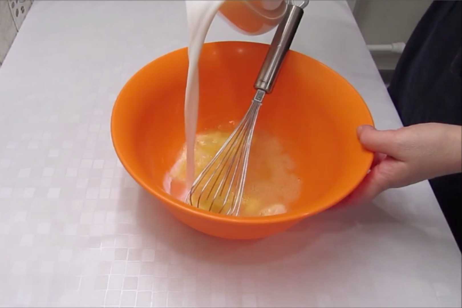 Crêpes au foie de poulet - Étape 7