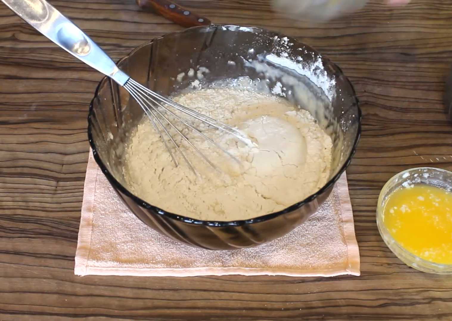 Crêpes au lait en poudre et aux œufs - Étape 5