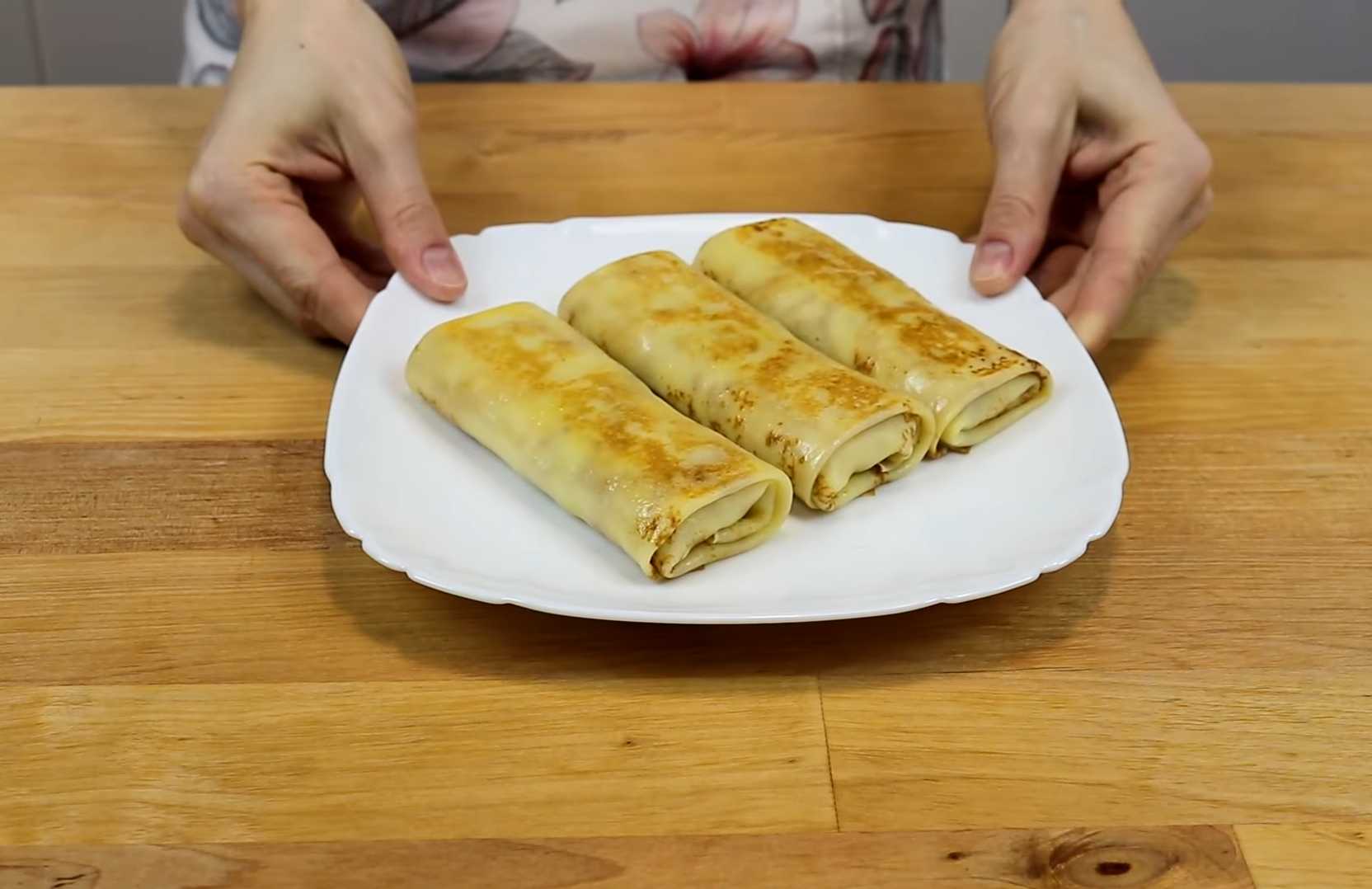 Crêpes au poulet, aux champignons et au fromage - Étape 19