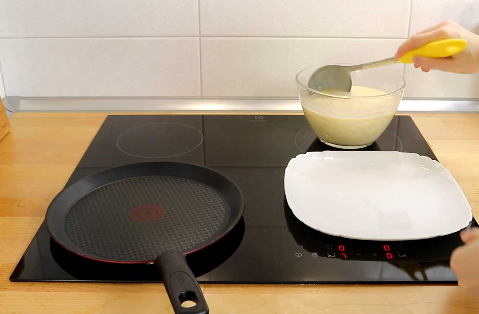 Crêpes au poulet, aux champignons et au fromage - Étape 7