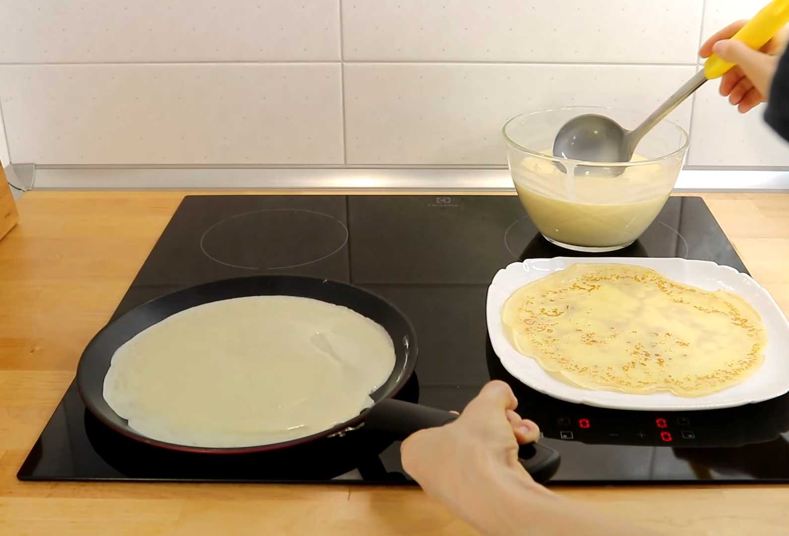 Crêpes au poulet, aux champignons et au fromage - Étape 9