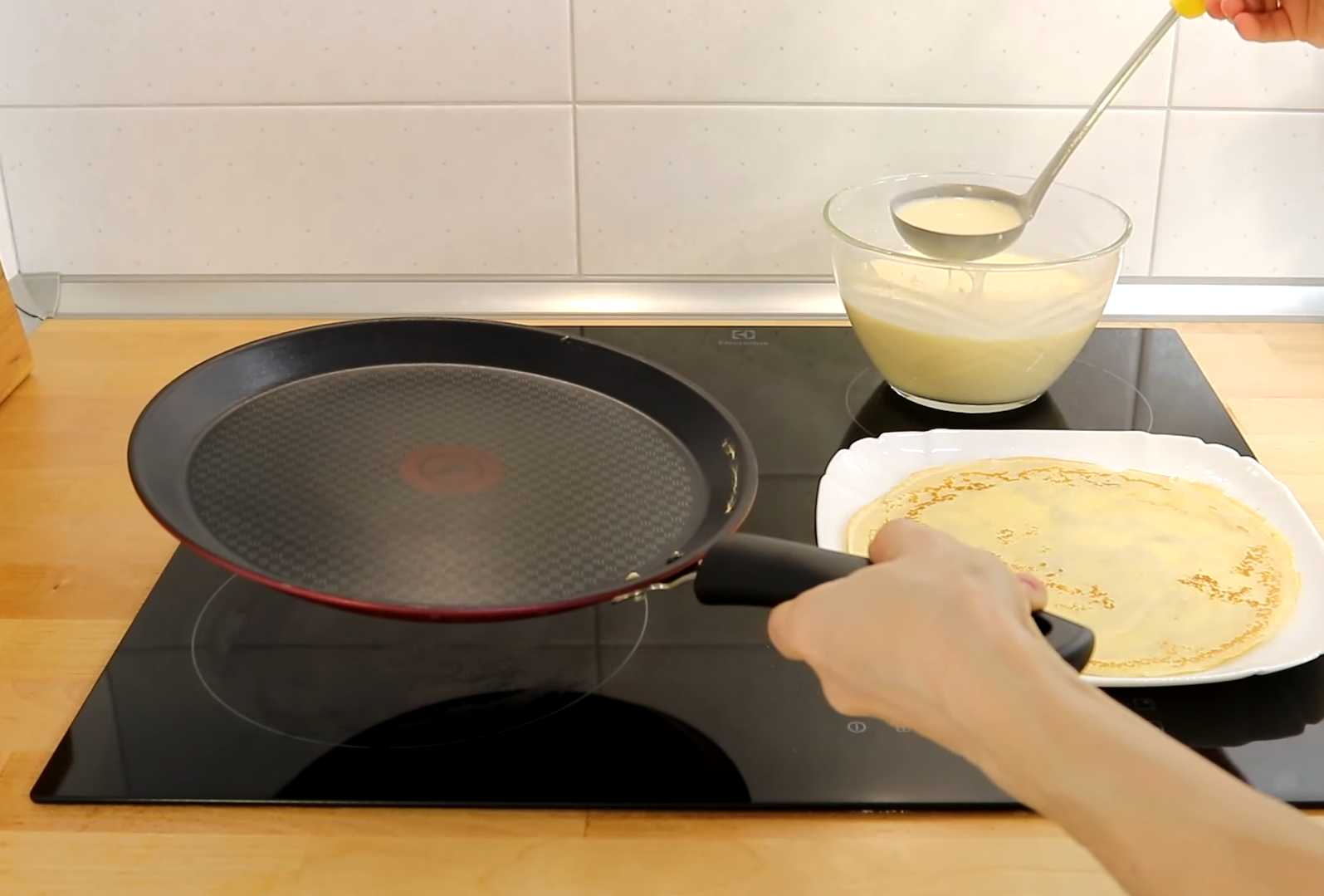 Crêpes au poulet, aux champignons et au fromage - Étape 12