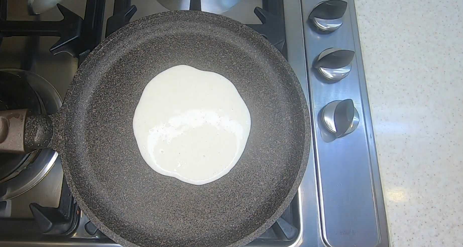 Crêpes au fromage blanc et aux raisins secs - Étape 10