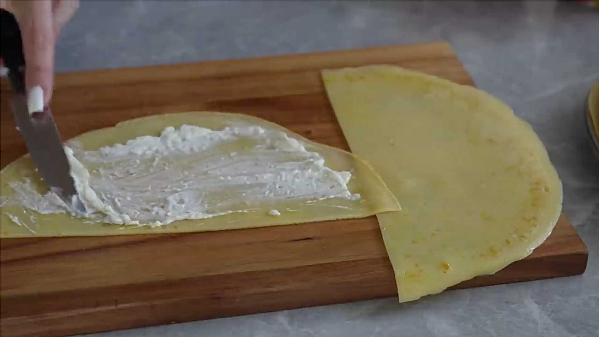 Crêpes au caviar - Étape 16