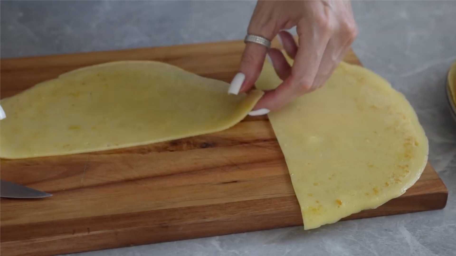 Crêpes au caviar - Étape 15