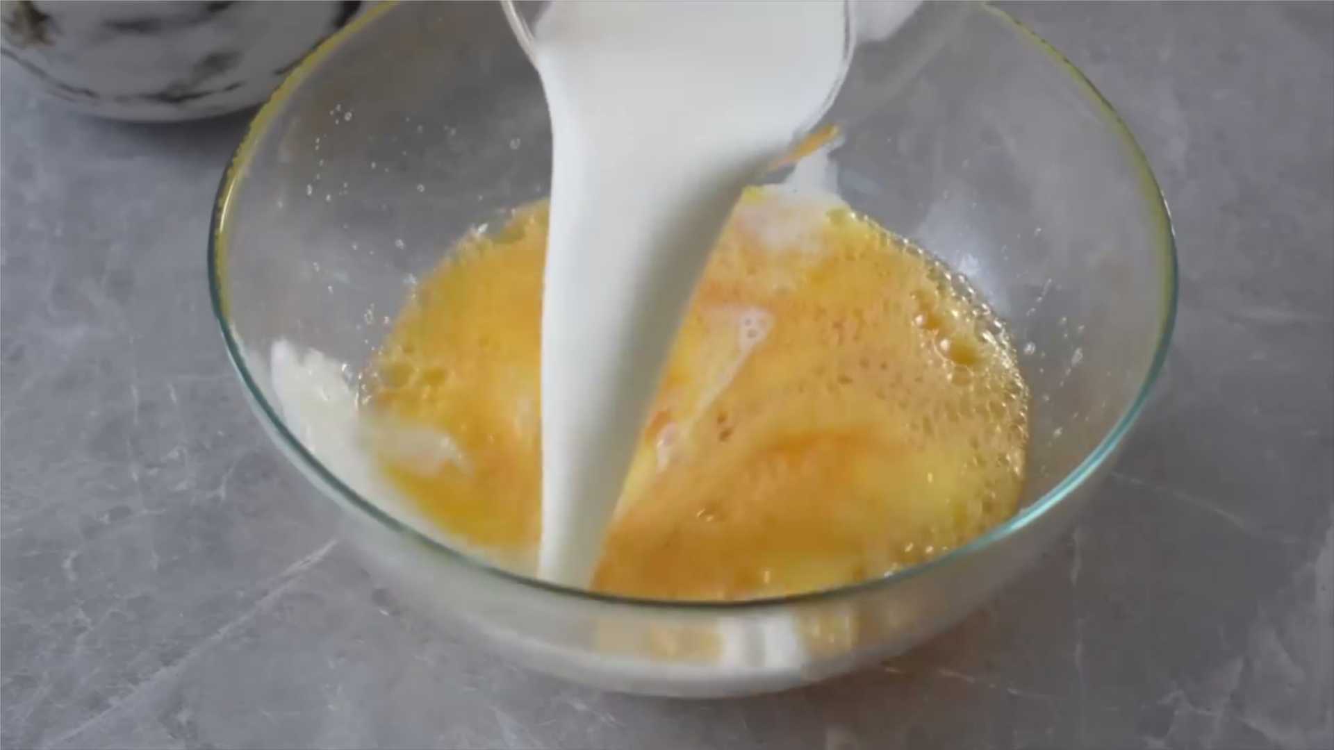 Crêpes au caviar - Étape 3