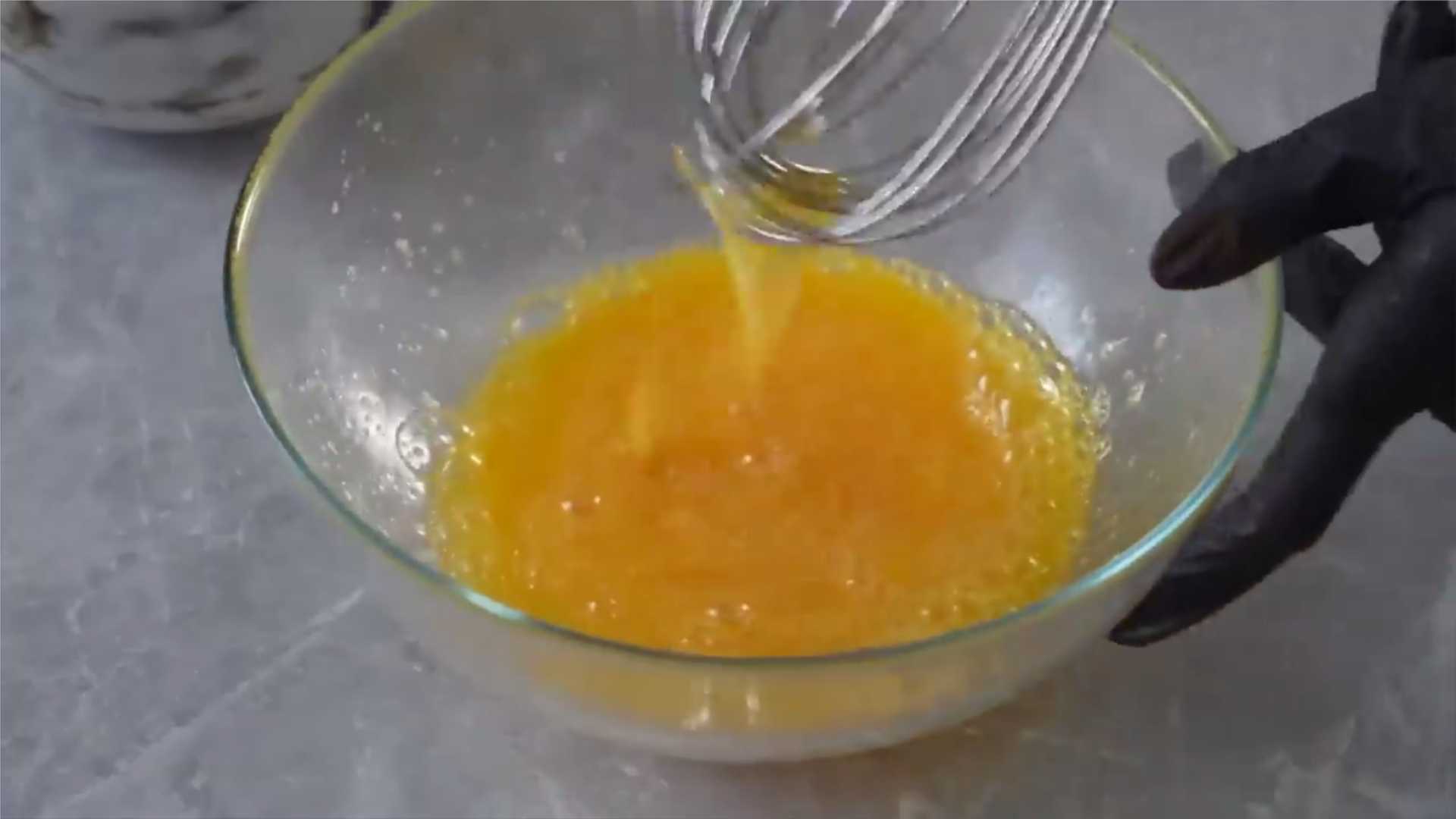 Crêpes au caviar - Étape 2