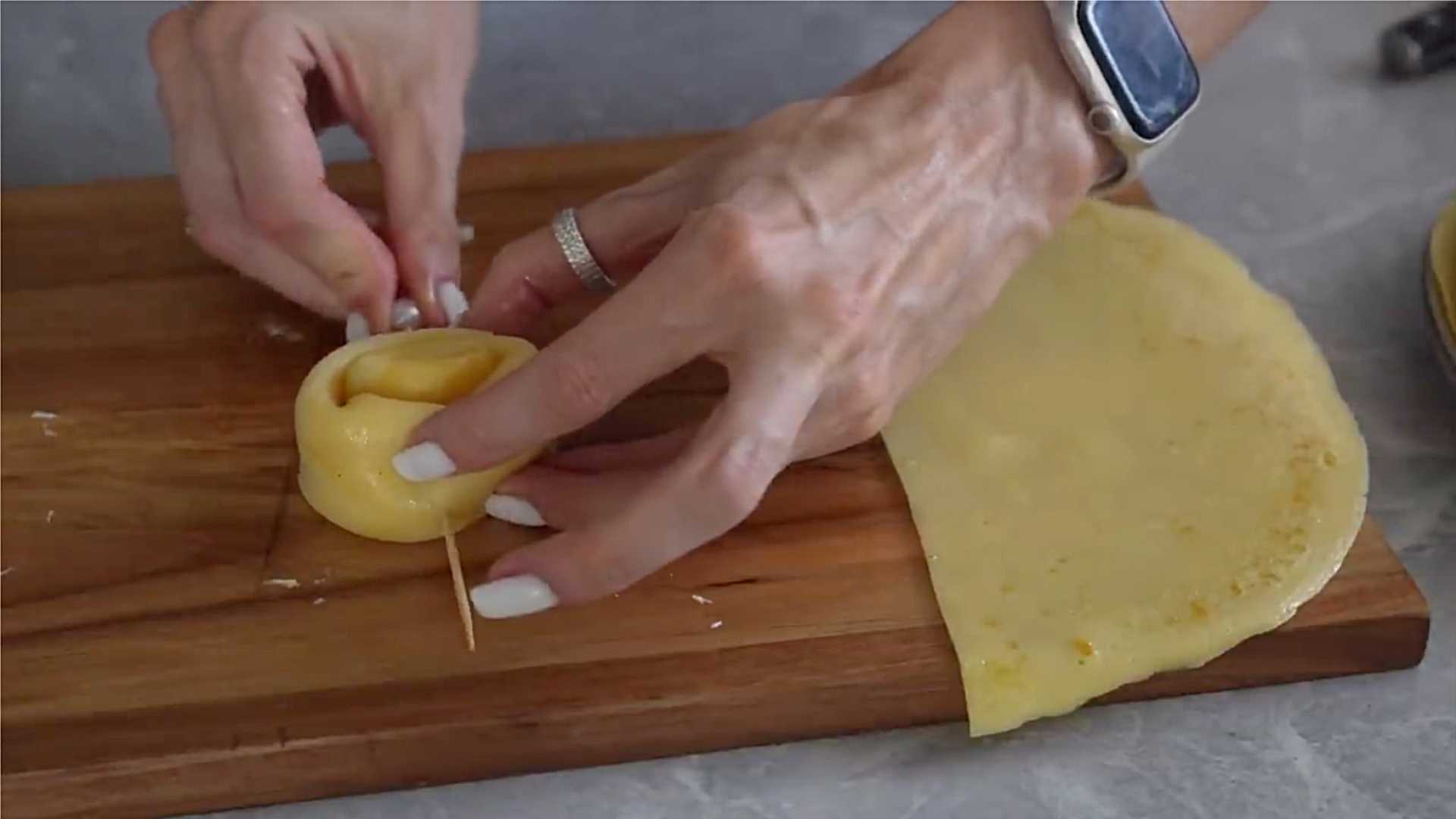 Crêpes au caviar - Étape 18