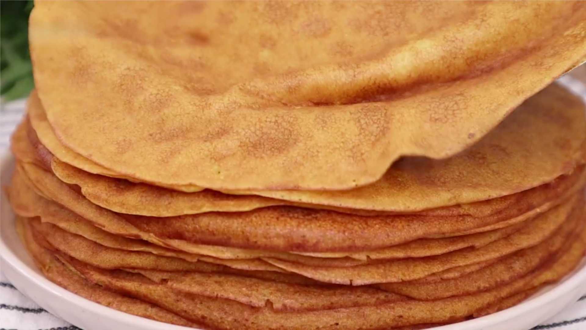 Crêpes à la citrouille - Étape 16