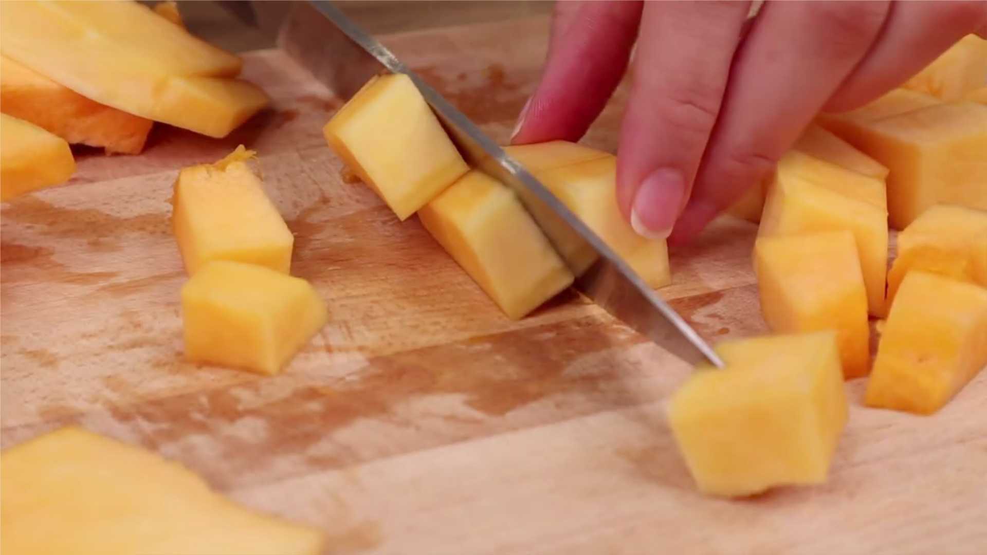 Crêpes à la citrouille - Étape 1