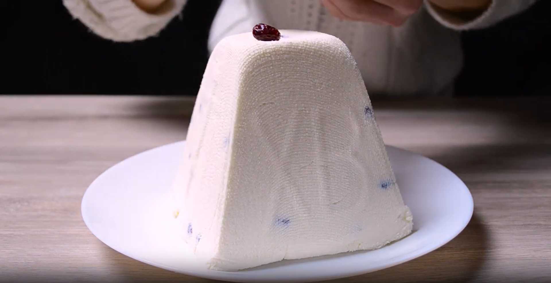 Gâteau de Pâques sans œufs au lait concentré et aux canneberges - Étape 6
