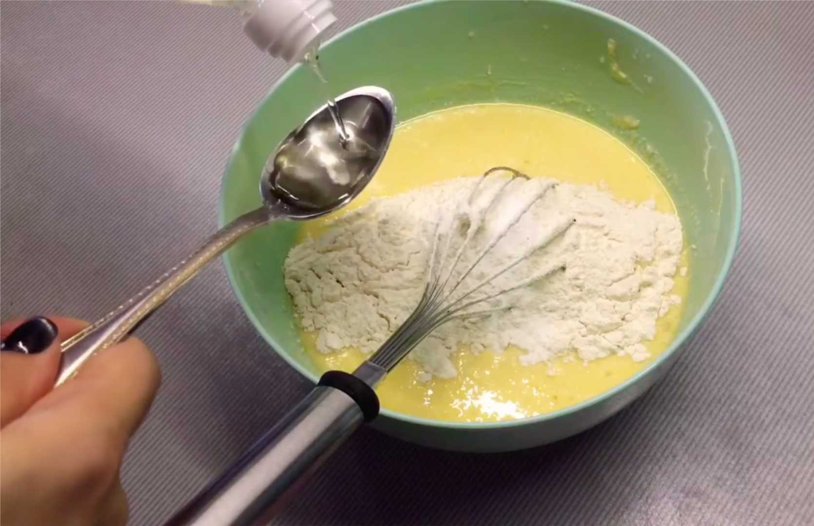 Crêpes au lait caillé - Étape 4