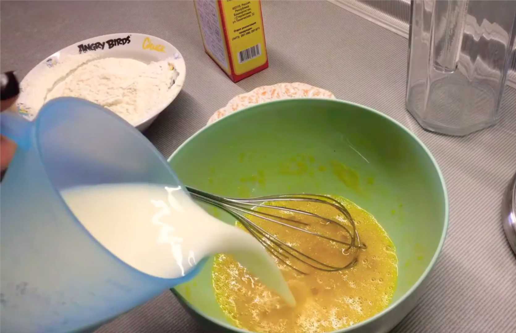 Crêpes au lait caillé - Étape 2